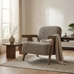 Eleonora Fauteuils|Fauteuil Francis taupe