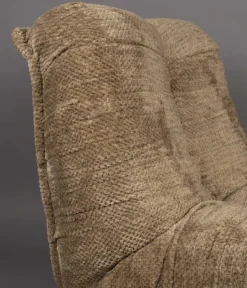 Dutchbone Fauteuils|Fauteuil Hamilton Bruin 85cm