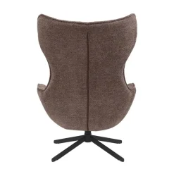Furndea Fauteuils|Fauteuil Hannah met voetenbank Paars