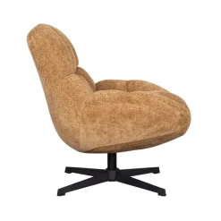 Label51 Fauteuils|Fauteuil Huxley Cognac Stof