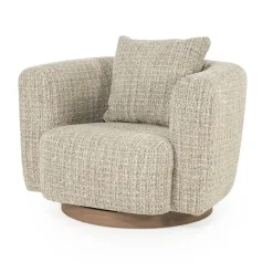 Eleonora Fauteuils|Fauteuil Jordan taupe