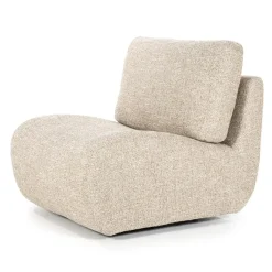 Eleonora Fauteuils|Fauteuil Lucia taupe