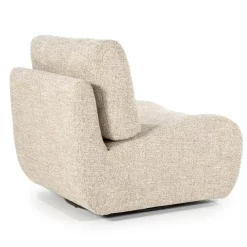 Eleonora Fauteuils|Fauteuil Lucia taupe