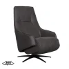 Label51 Fauteuils|Fauteuil Odense Antraciet Microleder