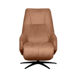 Label51 Fauteuils|Fauteuil Odense Cognac Microleder