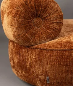 Dutchbone Fauteuils|Fauteuil Tilbury Terracotta 100cm