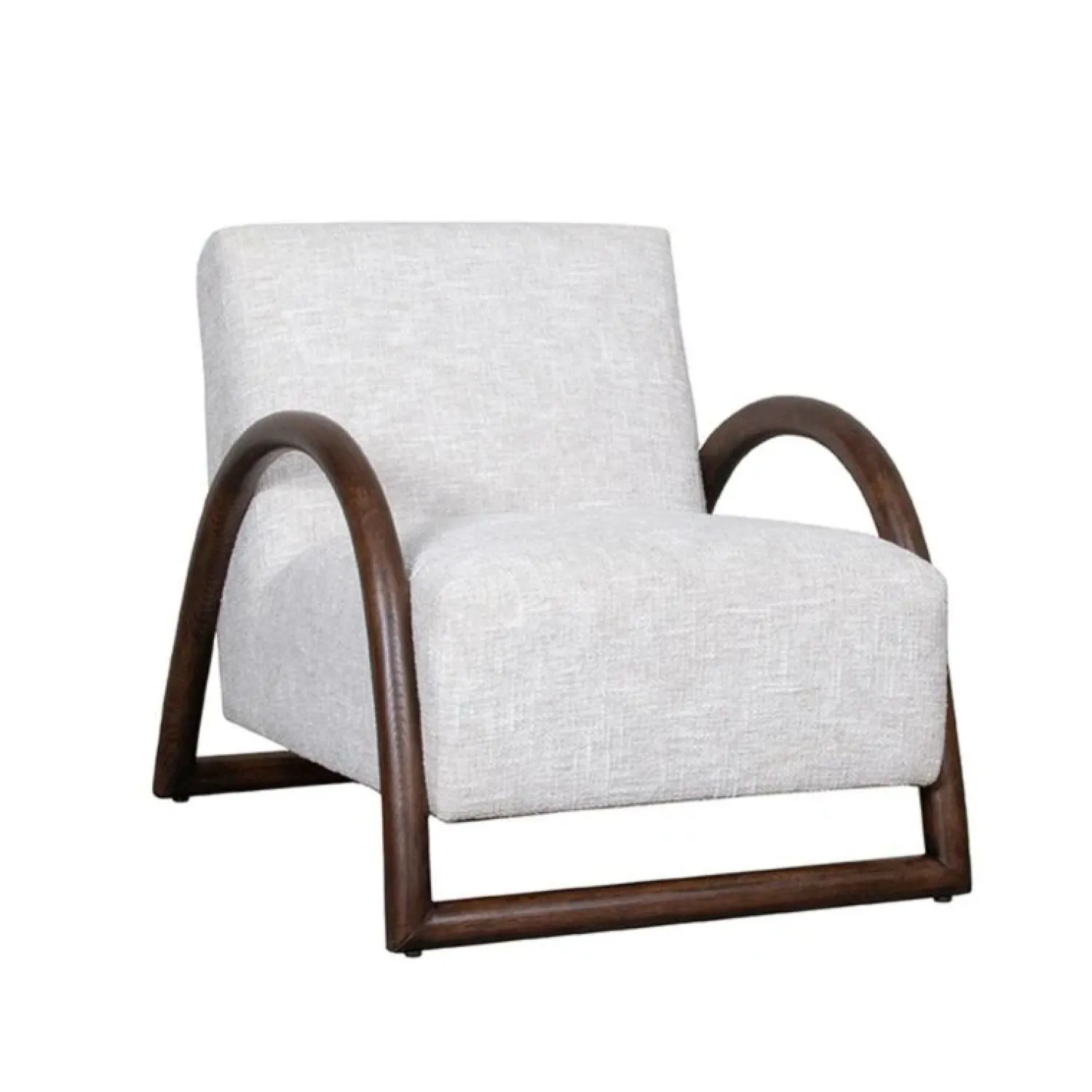 Label51 Fauteuils|Fauteuil Viggo Naturel Boucle Eiken