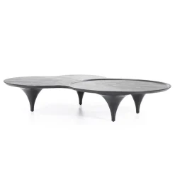Eleonora Salontafels|Fay Salontafel Zwart 162 cm