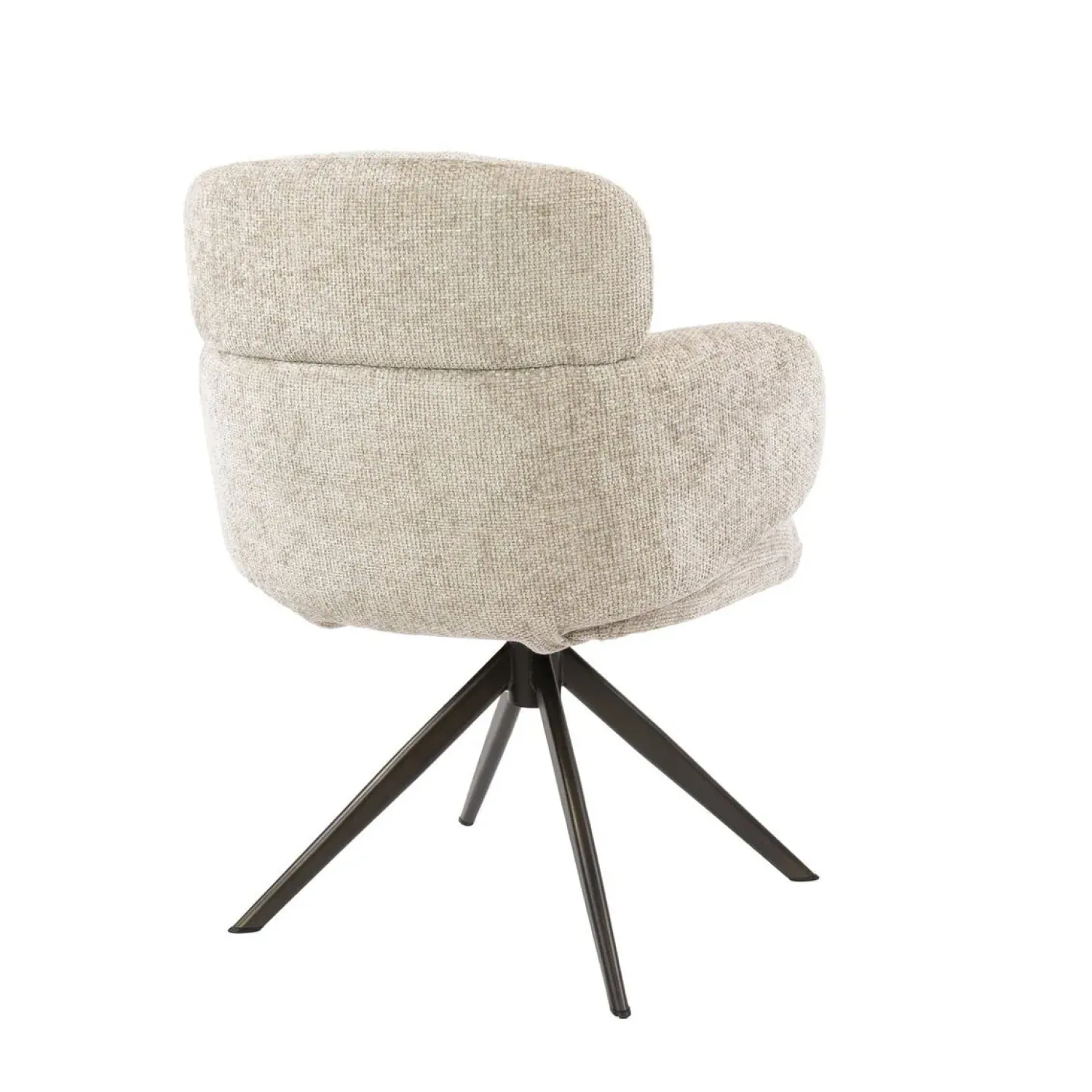 Kalfort Eetkamerstoelen|Federico Eetkamerstoel Hoven Zand-bruin
