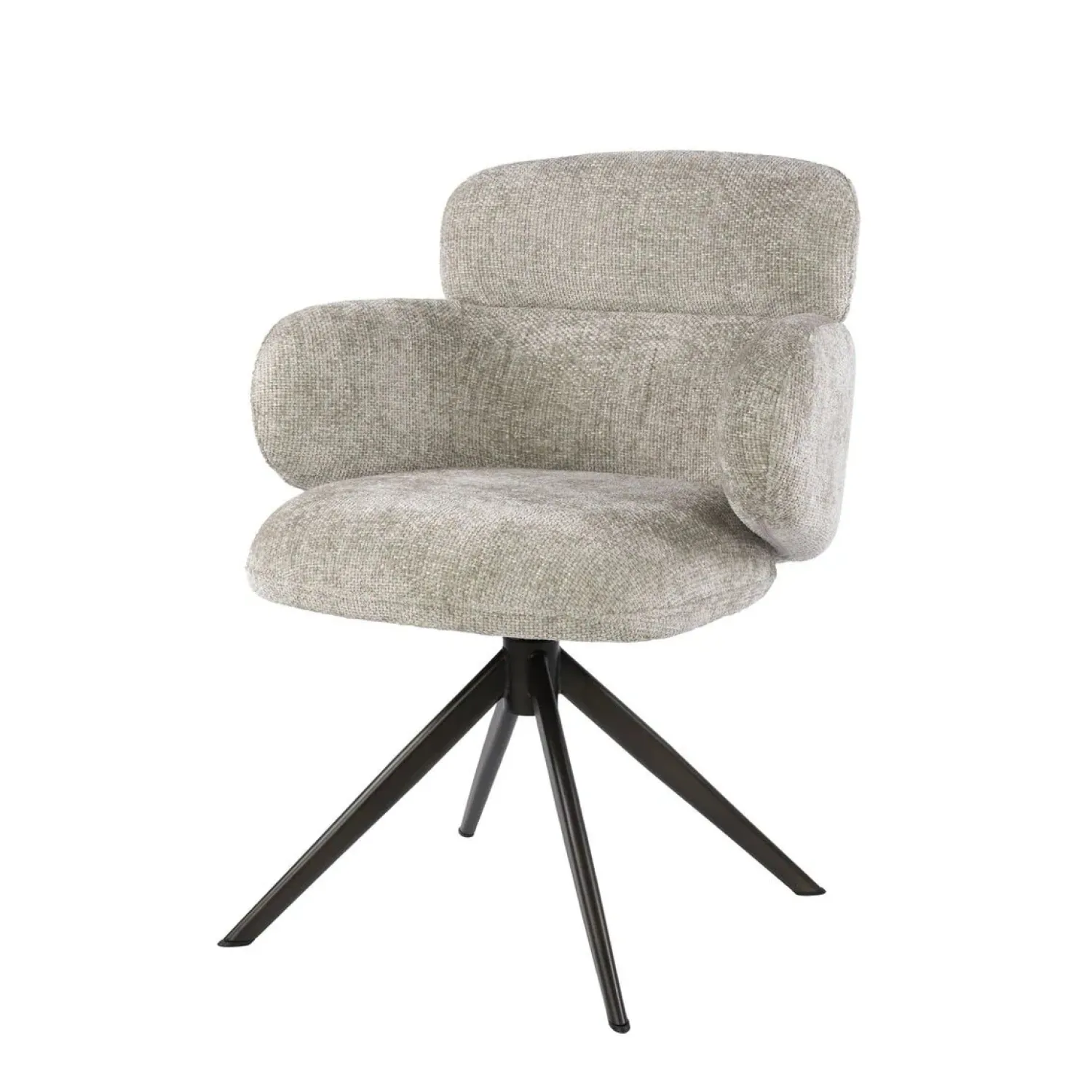 Kalfort Fauteuils|Federico Fauteuil Hoven Zand-bruin