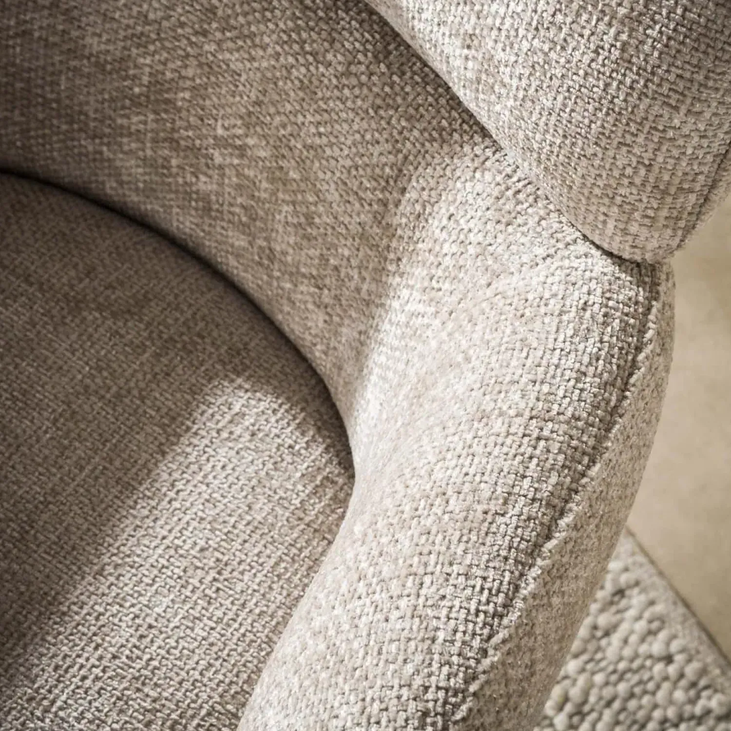 Kalfort Fauteuils|Federico Fauteuil Hoven Zand-bruin