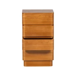 WOOOD Ladenkasten|Industriele Kasten|Fejo Ladekast 4 lades Naturel 40cm