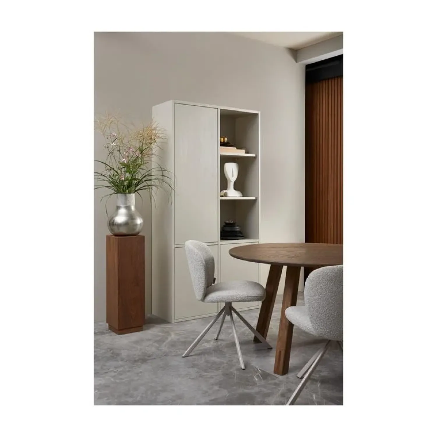 WOOOD Eetkamerstoelen|Femke Eetkamerstoel naturel