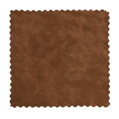 WOOOD Eetkamerstoelen|Fenne Draaibare eetkamerstoel leerlook cognac