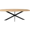 Furndea Eettafels|Ferry Eettafel Deens ovaal Naturel Eiken 280cm