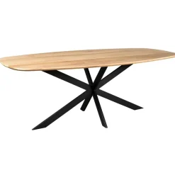 Furndea Eettafels|Ferry Eettafel Deens ovaal Naturel Eiken 280cm