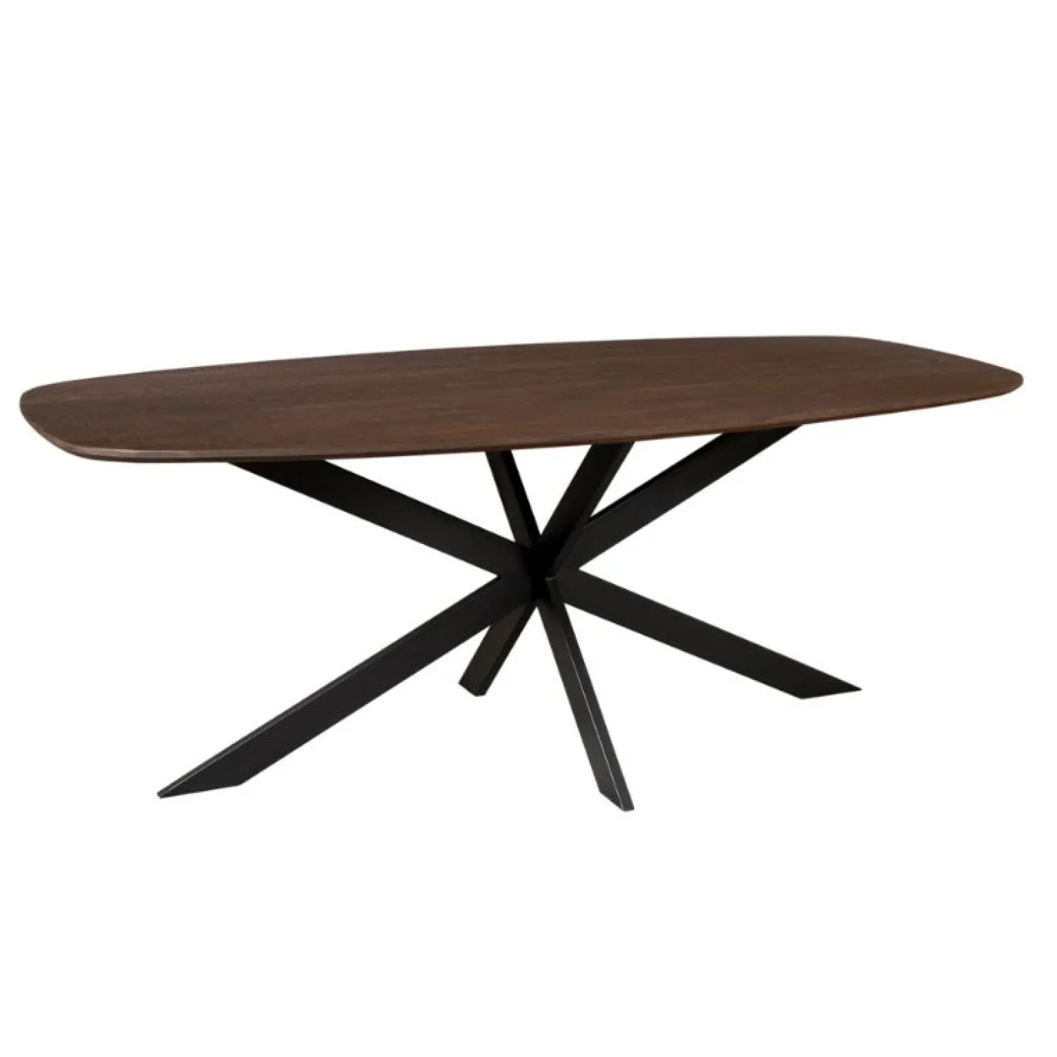 Furndea Eettafels|Ferry Eettafel Deens Ovaal Walnoot Eiken 180 cm