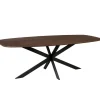 Furndea Eettafels|Ferry Eettafel Deens Ovaal Walnoot Eiken 200 cm