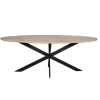 Furndea Eettafels|Ferry Eettafel Ovaal Naturel Eiken 180cm