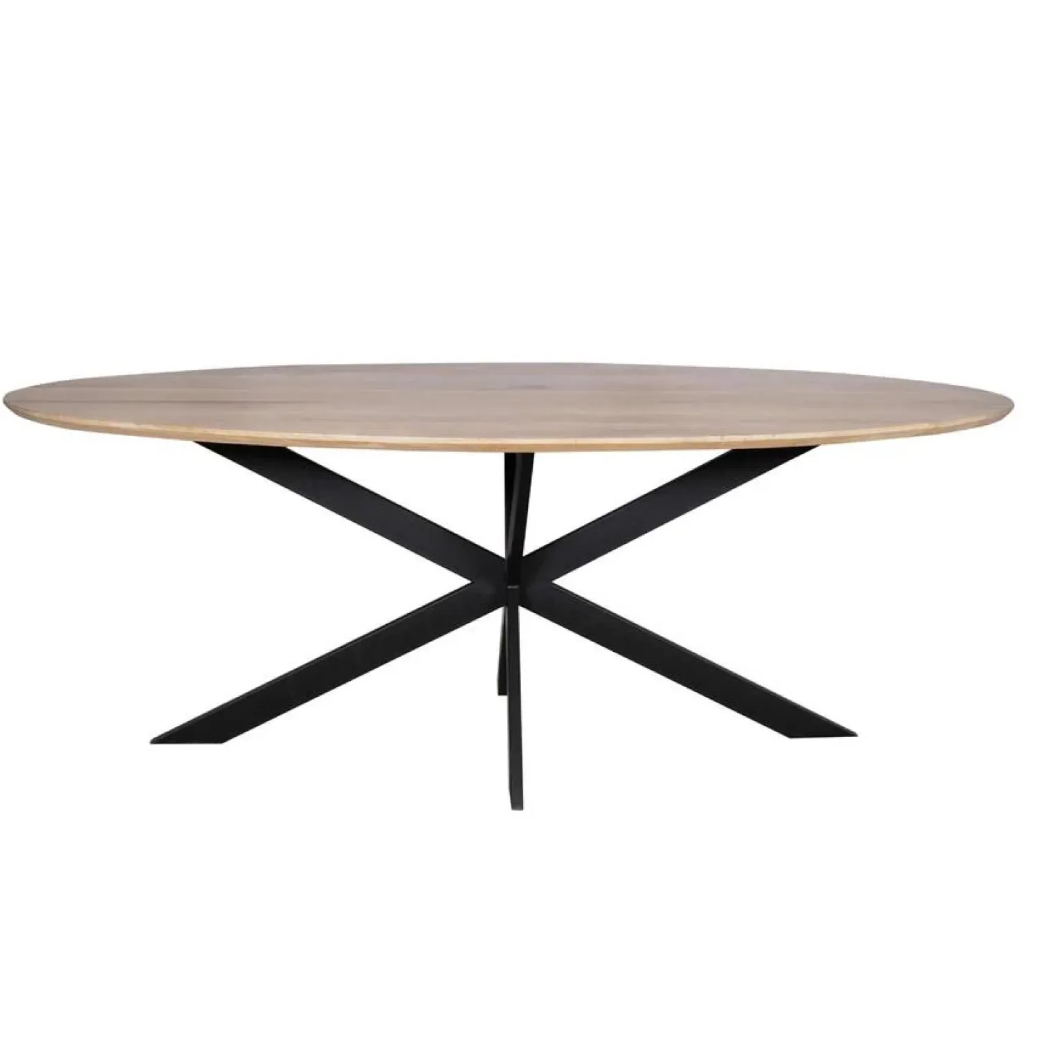 Furndea Eettafels|Ferry Eettafel Ovaal Naturel Eiken 280cm