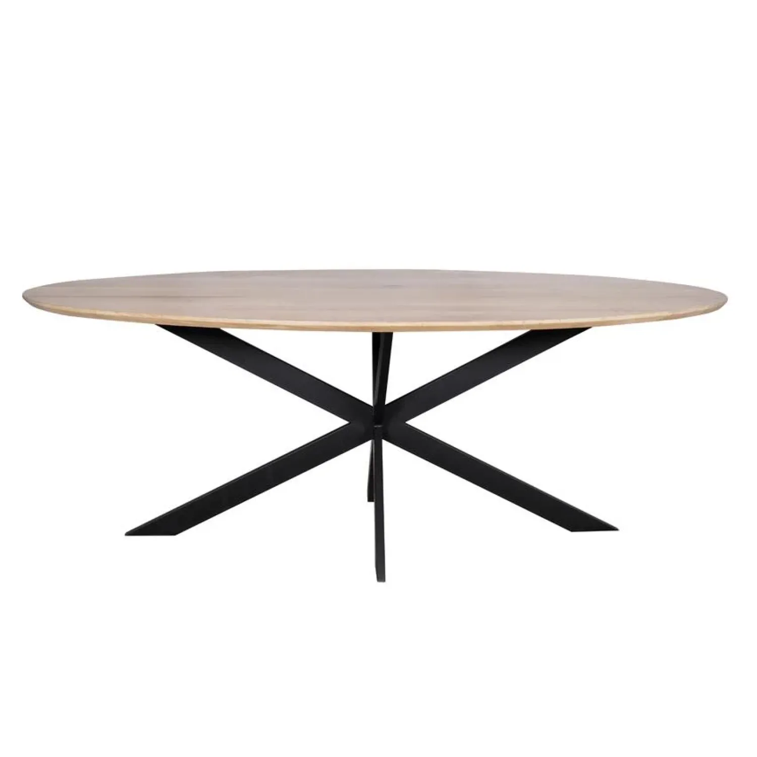 Furndea Eettafels|Ferry Eettafel Ovaal Naturel Eiken 240cm