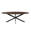 Furndea Eettafels|Ferry Eettafel Ovaal Walnoot Eiken 240 cm