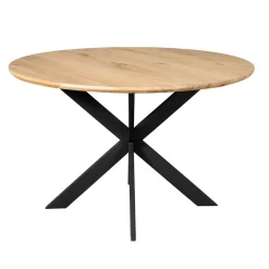 Furndea Eettafels|Ferry Eettafel Rond Naturel Eiken 150cm