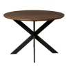 Furndea Eettafels|Ferry Eettafel Rond Walnoot Eiken 110 cm