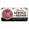 Metal Signs Metalen Borden|Fiat service and repair - metalen bord