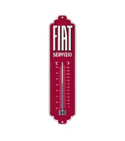 Metal Signs Thermometers|Fiat Servizio thermometer