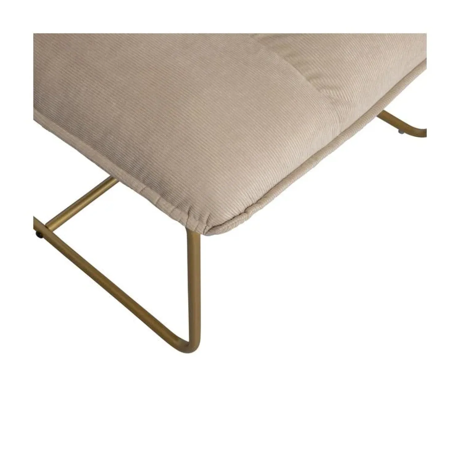 WOOOD Fauteuils|Fie Fauteuil ribstof zand