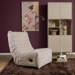 Furndea Fauteuils|Fien Relaxfauteuil Beige