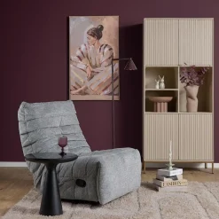 Furndea Fauteuils|Fien Relaxfauteuil Grijs