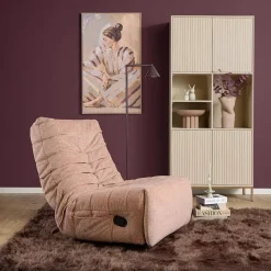 Furndea Fauteuils|Fien Relaxfauteuil Roze