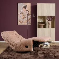Furndea Fauteuils|Fien Relaxfauteuil Roze