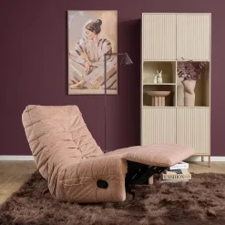 Furndea Fauteuils|Fien Relaxfauteuil Roze