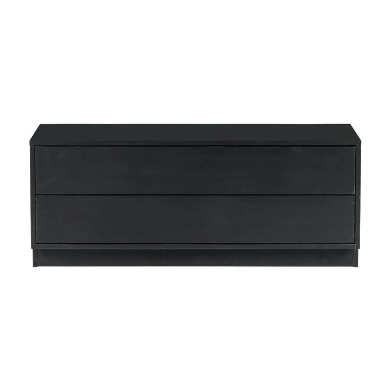 WOOOD Industriele Kasten|Tv Meubels|Finca Tv meubel grenen zwart 100cm