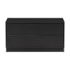 WOOOD Industriele Kasten|Tv Meubels|Finca Tv meubel grenen zwart 75cm