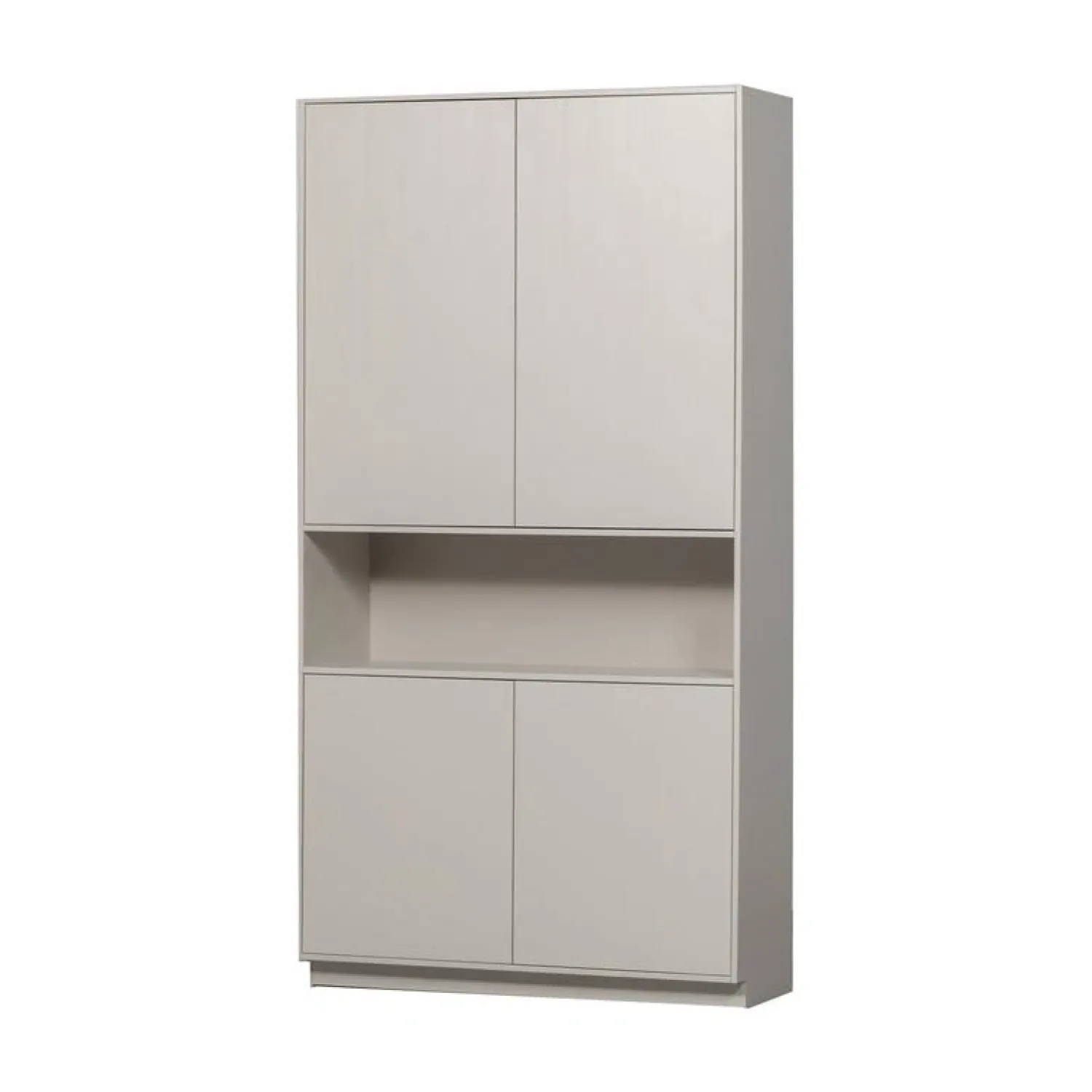 WOOOD Wandkasten|Industriele Kasten|Finca Wandkast grenen grijs 110cm