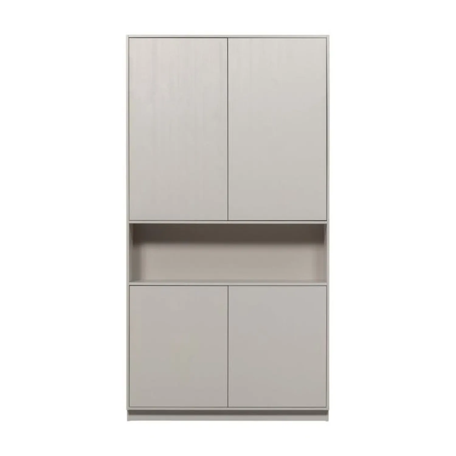 WOOOD Wandkasten|Industriele Kasten|Finca Wandkast grenen grijs 110cm