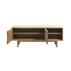 LykkeHome Industriele Kasten|Tv Meubels|Finn Tv meubel naturel 143cm