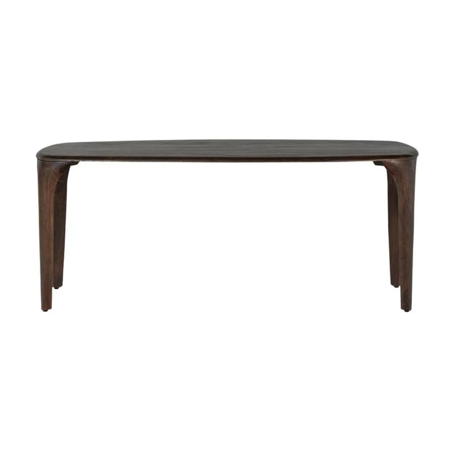 WOOOD Eettafels|Fiore Eettafel mangohout donkerbruin 190cm