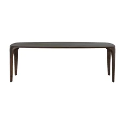 WOOOD Eettafels|Fiore Eettafel mangohout donkerbruin 230cm