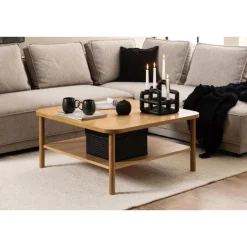 Nordhavn Salontafels|Fjella Salontafel Naturel Eikenhout 90cm