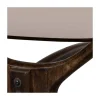 WOOOD Salontafels|Flash Salontafel mangohout/glas walnoot 110cm