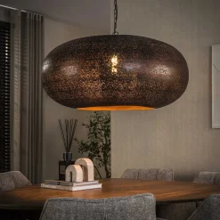 Kalfort Hanglampen|Florida 1-lichts Hanglamp XL koper 90cm