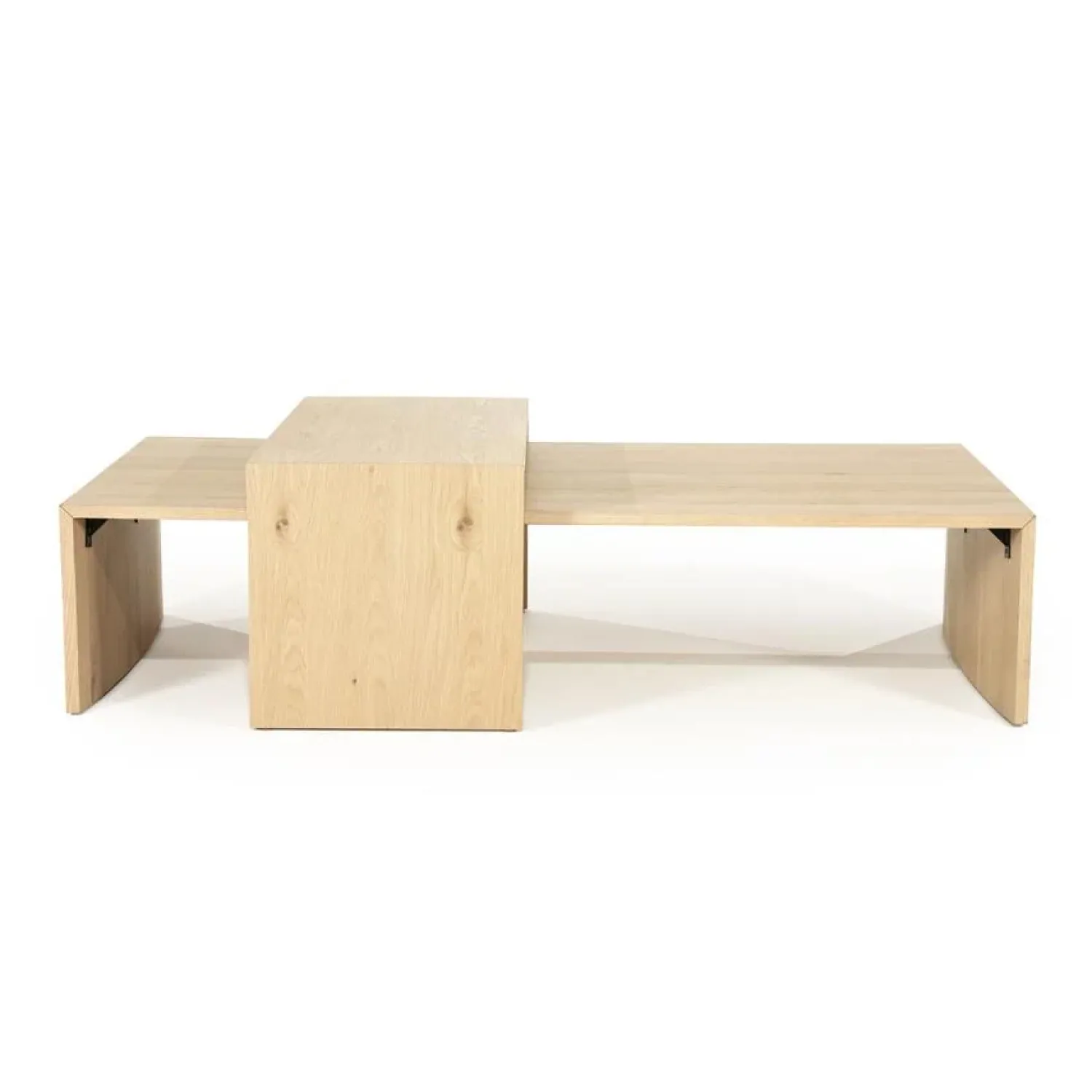 Eleonora Salontafels|Flo Salontafel set van 2 Naturel