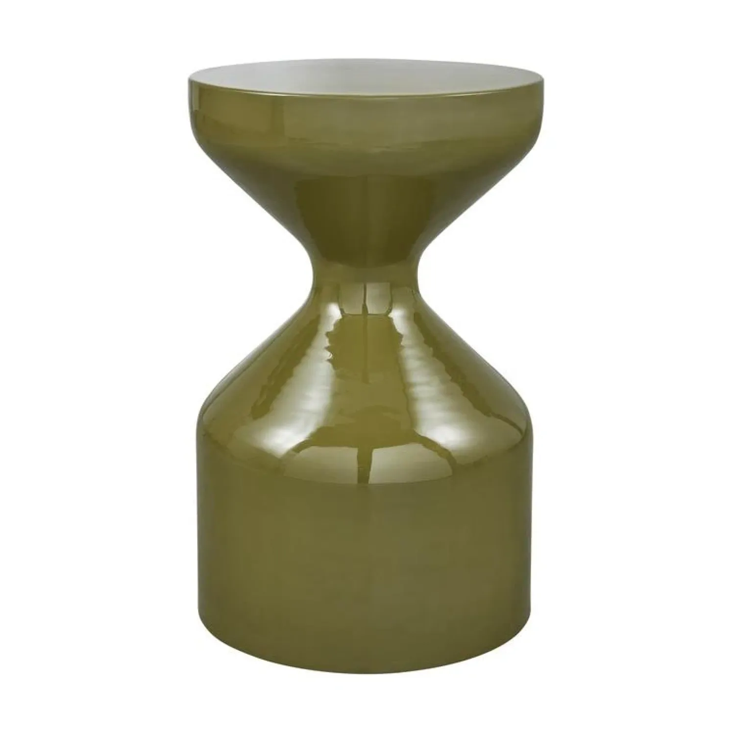 WOOOD Bijzettafels|Floyd Bijzettafel metaal groen 30cm