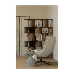 WOOOD Bijzettafels|Floyd Bijzettafel metaal lichtgrijs 30cm