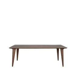 Label51 Eettafels|Fly Eetkamertafel Espresso mangohout 190 cm